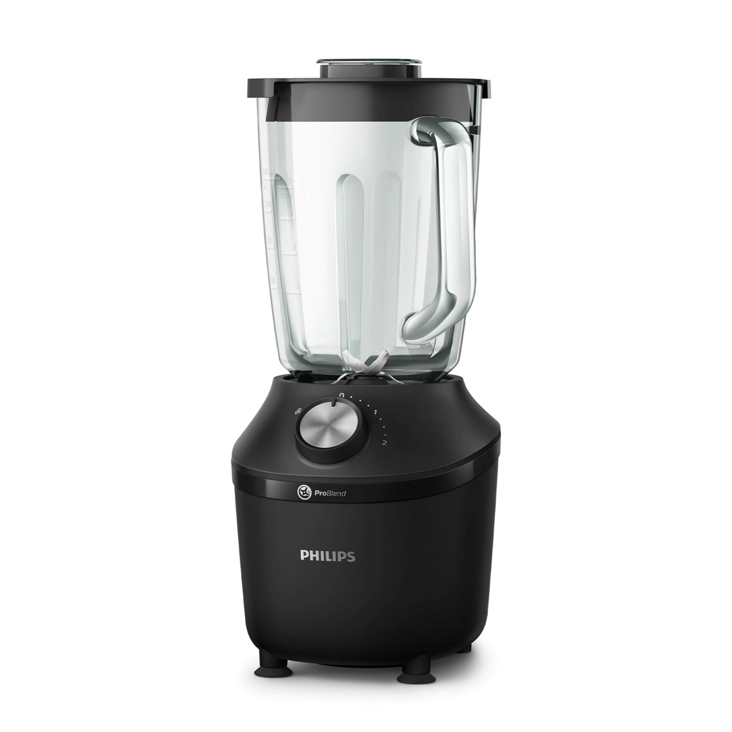 Philips Standmixer und Smoothie Maker – 600W, 2-Liter-Becher, HomeID-App, 2 Geschwindigkeitsstufen + Impulsfunktion, ProBlend, Ice-Crush-Funktion (HR2291/41)