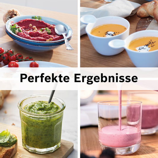 Bosch Standmixer Smoothie Maker, 1200W, 1,5l Tritan-Mixbehälter, schwarz, spülmaschinengeeignete Teile, 30.000 U/min, VitaPower Serie 4, MMB6141B